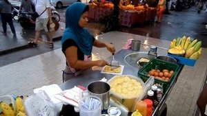 Банановые блинчики в Тайланде