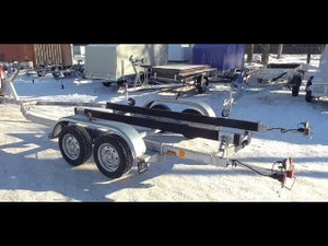 Прицеп для катера 6,2м. МЗСА 822131.402 двухосный с тормозами. ЦЛП АРИВА Уфа, Ижевск, Казань, Челны