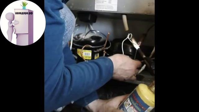 Вечный холодильник Вестфрост. Замена компрессора смотреть онлайн