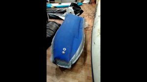 Замена надувного дна в моторной лодке на фанерные полы