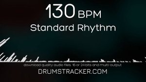 Standard Rhythm 130 BPM - DRUM BEAT