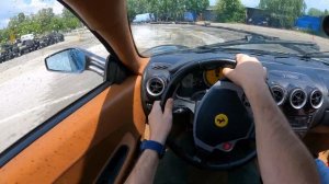 ФЕРРАРИ Ф 430 КУПЭ (4.3 490Л.С.)МИНИ ДРИФТ ТЕСТ ОБЗОР ДИЗАЙН