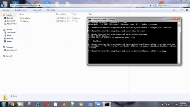 How to start projects in Django смотреть онлайн