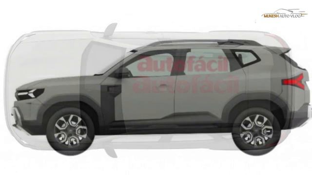 Renault (Dacia) Bigster SUV Production-spec Patent Leaked | illuminated Logo | Roof-rails And More смотреть онлайн