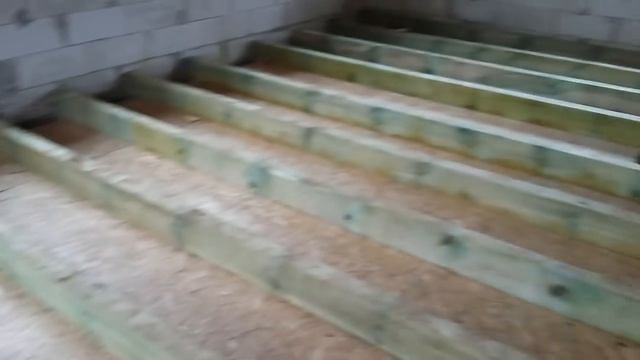 Дом из газобетона. Полы часть 2 смотреть онлайн