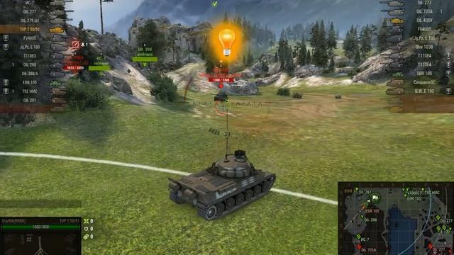 EBR-90 как у себя дома катается )). World Of Tanks смотреть онлайн