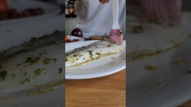 Судак на гриле #еда#рыба#обед#судак#полезныйобед#ужин#