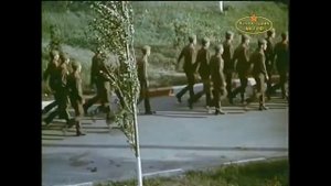 Советские солдаты Марширующий во время Обучение ?
