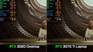 RTX 3070 Ti Laptop vs RTX 3060 Desktop - How Big is the Difference?