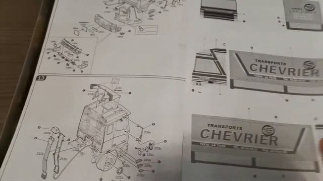 Распаковка сборной модели DAF 95 CANVAS от компании ITALERY смотреть онлайн