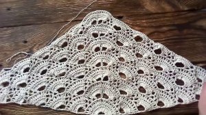 МАНИШКА  КРЮЧКОМ для мужа ГОТОВА/ ВЯЖУ ШАЛЬ КРЮЧКОМ/ Текущие ПРОЦЕССЫ.