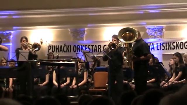 Trumpet Voluntary - Trombone Quartet смотреть онлайн