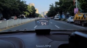 WiiYii Car HUD Heads-up display M6S model work to OBD2 cars easy install