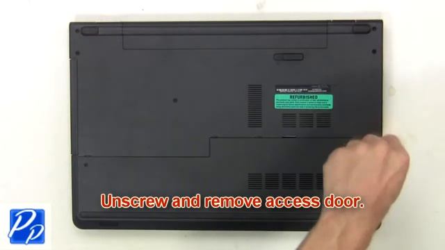 Dell Inspiron 17-5755 (P28E002) Access Door How-To Video Tutorial смотреть онлайн