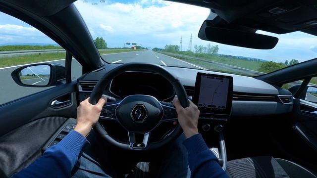 Renault Clio 2023 POV Test drive in 4K (e-Tech Engineered 145 Full Hybrid) смотреть онлайн