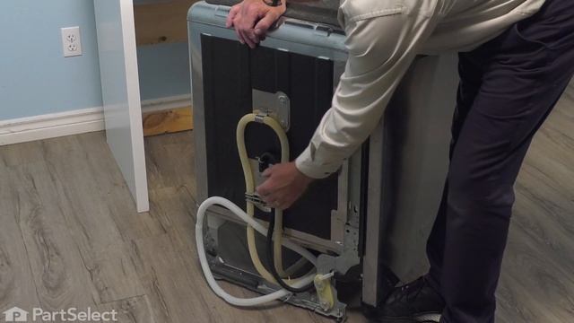 Whirlpool Dishwasher Repair - How to Replace the Drain Hose (Whirlpool Part # WPW10545278) смотреть онлайн
