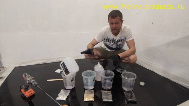 Набор №47. Эпоксидные покрытия. Пол под натуральный камень своими руками. Простейший способ. смотреть онлайн