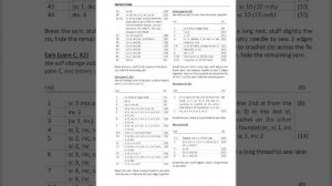 Новогодний Олень вязаный крючком, мастер класс в схемах.