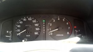 Обороты двигателя Toyota Corolla AE110 (ч.1)