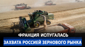 Франция испугалась захвата Россией зернового рынка