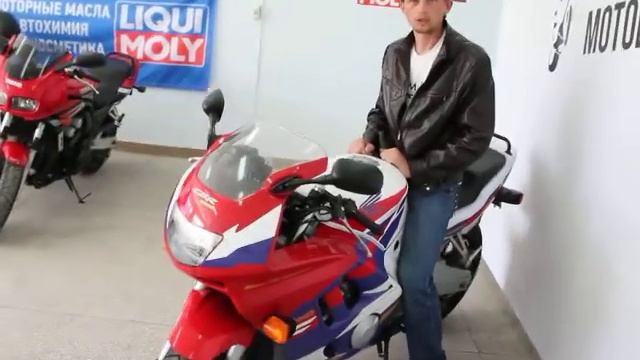 Клиент из Cтавропольского края забирает Honda CBR 600 F 3. Без пробега по России. WWW.MOTOBAZA.BIZ