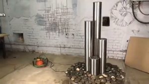 Современный дачный фонтан "Quatro"_купить в интернет-магазине Lago-Verde.ru