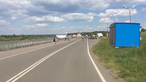 5.1 Флаг на мачте-флагштоке с люверсами на тросах "Кориб"