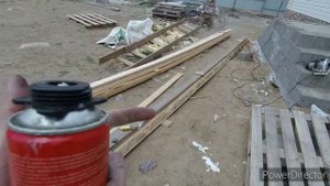 Устранение дефекта на баллоне с монтажной пеной