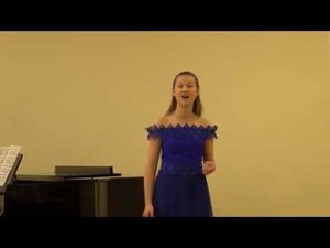 Ковалева Анастасия  Д. Бортнянский, ариетта "Возьми цветы"