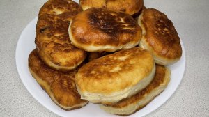 Пирожки с картошкой на сковороде