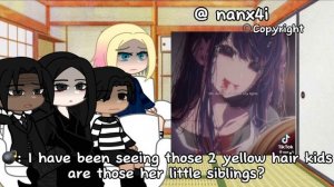 The Addam’s (& Enid) react to Wednesday as Ai Hoshino||Requested||No part 2
