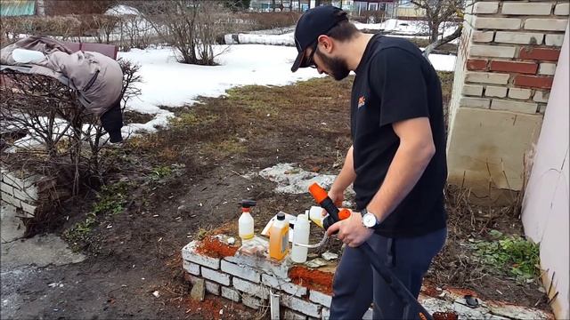 Новинка! Фирменный пеногенератор STIHL для моек RE 98-163 смотреть онлайн