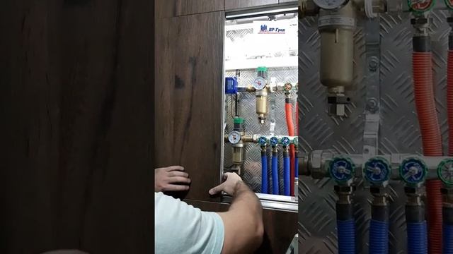 Ревизионный люк-невидимка, с подсветкой, под плитку в санузле, можно смотреть вечно?.