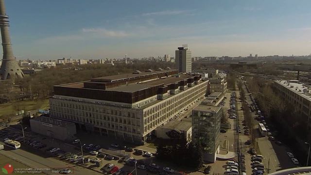 ВДНХ - аэросъёмка смотреть онлайн