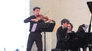 Maxime Gulikers and Seán Morgan-Rooney play violin sonata by Debussy