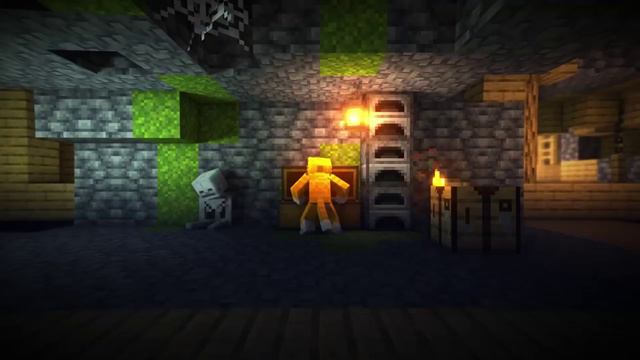 2.0 Wicsur/Бискас - МЕНЯ ДВА 1 ЧАС (Майнкрафт 3D Клип)