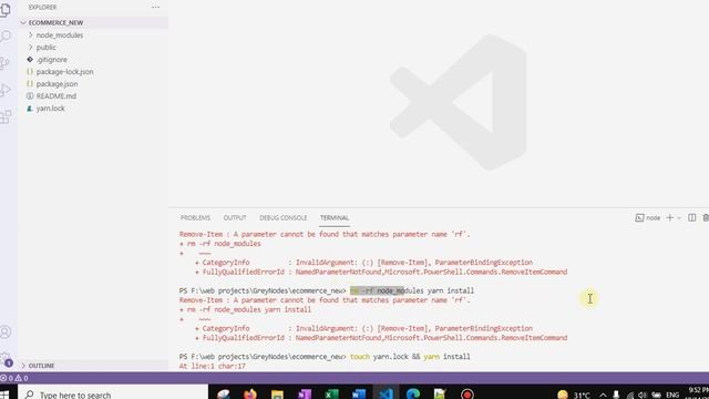 yarn.lock file not generating/yarn.lock file is missing/Resolve yarn.lock missing file error/reactJ