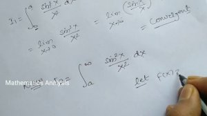 Comparison Test | Convergence of improper integrals in hindi | problem #2