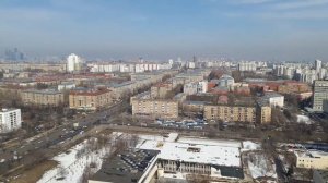 Вид на Москву с 25 этажа Профсоюзная 25