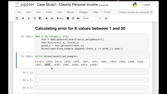 Data Science For Beginners with Python  22 - Case Study 1 - Improving KNN Model Accuracy