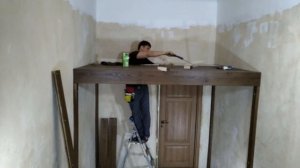 Изготовление Второго Яруса | Timelapse | Building a Loft Bed
