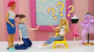 Барби пошла на шопинг после ссоры с Кеном - Видео для девочек про любовь куклы Барби и Кена