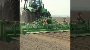 Восьмирядный культиватор приципной к трактору, производство в России видео.mp4