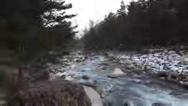 Горная река Приэльбрусье.