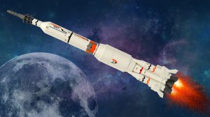 Собираем из ЛЕГО космическую ракету - Sluban M38-B0735
