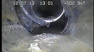 Телеинспекция труб с помощью проталкиваемой телеинспекционной системы