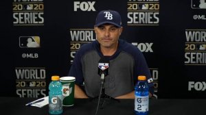 Kevin Cash on decision to remove Blake Snell from Game 6 | 2020 World Series