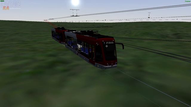 LOTUS-Simulator. Тест троллейбусной штанги на движение по контактной сети. 24-01-2021 смотреть онлайн