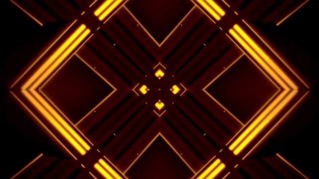 Abstract Neon Gold Motion Graphics Sci Fi Tunnel VJ motion background video, Copyright free Vj Loop смотреть онлайн