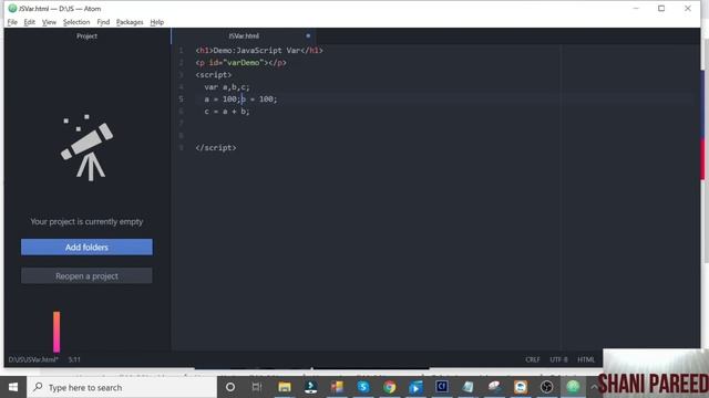 Page 15: JS Tutorial: How to write JavaScript statements|JS tutorial | 2021|Easy